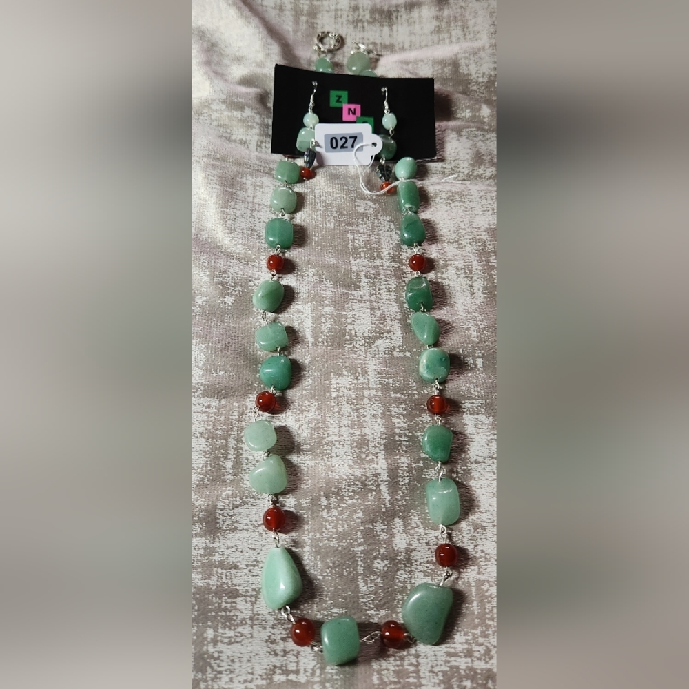 Necklace and Earrings